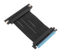 Hemobllo Câble Riser Pcie Extension GPU Flexible Blindée Anti-emi Rallonge Carte Graphique Verticale pour Boîtier ATX Transmission Stable et Installation Facile