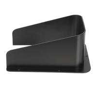 Hemobllo Cache de Sonnette Multi-Usage en Acrylique Noir, Protection Pluie et Soleil, Facile à Installer pour Machine d'Accès et Contrôle de Présence