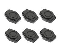 Hemobllo Cache Webcam USB Noir 6 Pièces en Plastique Protection Lentille et Appareil pour Ordinateur Portable Usage Quotidien