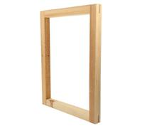 Hemobllo Cadre en Bois pour Sérigraphie 30x40 Cm Cadre D'écran Réutilisable Fournitures de Bricolage pour Impression Textile de Démarrage Portable Adapté aux Projets Artistiques