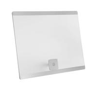 Hemobllo Cadre Photo en Acrylique Transparent Format A4 Argenté Cadre pour Certificats et Diplômes Présentoir Mural Solide pour Récompenses et Diplômes Professionnels