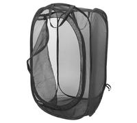 Hemobllo Cage à Insectes Design Léger en Polyester Noir Respirante et Filet Visible pour L'observation des Lépidoptères pour Garçon et Filles en Exploration Extérieure