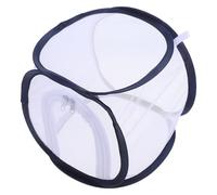 Hemobllo Cage à Insectes Pliante en Maille Transparente avec Large Ouverture zippée pour Observation de lépidoptères et Culture extérieur et intérieur