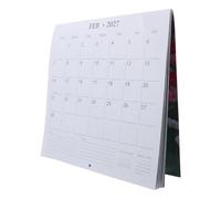 Hemobllo Calendrier Mural Floral 2027 à Suspendre en Papier, Lecture | Illustration de Fleur, Couleurs Vives et Impression Nette, Trous Prépercés, Anneau Métal pour Bureau et Salon