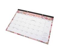 Hemobllo Calendrier Mural Mois avec Disposition Claire des Dates Planificateur Anglais pour Bureau et Famille Design Moderne Minimaliste pour Organisation