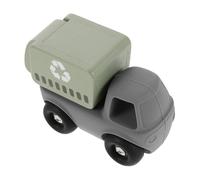 Hemobllo Camion à Ordures pour Tout-Petits Véhicule Ingénierie Plastique à Friction Modèle Miniature pour Développement Visuel et Coordination Main-œil