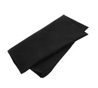 Hemobllo Capuche de Costume Prisonnier Noir en Tissu Oxford Respirant Couture, Accessoire D'escape Game Réaliste et Effrayant pour Cosplay et Fête