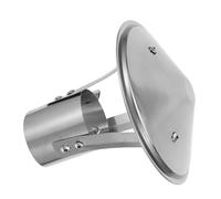 Hemobllo Capuchon Cheminée Acier Inoxydable Chapeau Pluie pour Toit Protection Ventilation et Conduit Fumée Couvre Tuyau Extérieur Durable pour Poêle Rural