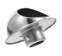 Hemobllo Capuchon De Cheminée En Acier Inoxydable, Capot D'aération, D'aération De Sèche-linge, Couvercle D'aération Décoratif, Couvercles D'aération De Camping-car Pour