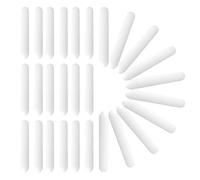 Hemobllo Capuchons d'Extrémité pour Panier de Lave-Vaisselle 200 Pièces Blanc Universels, Protection Anti-Poussière et Réparation, Compatibles Picots 3-25 MM, Kit de Maintenance la Cuisine