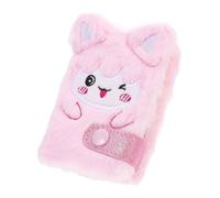 Hemobllo Carnet Poilu Mini pour Fille Cahier Adorable Peluche Journal et Portable Accessoire Décriture Kawaii pour Bureau et École Pratique pour Petite Fille
