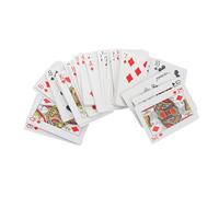 Hemobllo Cartes Braille Pour De Cartes Aux Aveugles Conçues Pour Lire Au Toucher Pratiques Pour Jouer Famille Ou Voyager