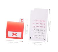 Hemobllo Cartes Bridge Plastique PVC Claires et Légères de Jeu de Cartes Denchère Facile à Lire et Empiler Accessoires de Jeu pour Tournois et Fêtes