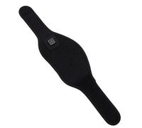 Hemobllo Ceinture Chauffante Électrique Cou Noire Coussin Chauffant Intelligent Rechargeable USB Protège-Cou Ergonomique pour Cervicales Usage Bureau Maison et Voyage Support