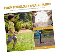 Hemobllo Cerceau À roulettes pour Enfants Jouets D'Extérieur Jouets De Sport De Fitness Cerceau Jouets D'Extérieur À roulettes Cerceau D'Extérieur