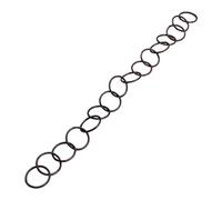 Hemobllo Chaîne de Pluie Alliage Aluminium pour Gouttière Décoration de Balcon Remplacement Pratique de de Gouttière Chaîne Décorative et Résistante