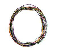 Hemobllo Chaîne De Taille Pour Femme Perles De Taille Élastique 10pcs Corps Décoration Plage Élégante Style Bohème Accessoire Multiusage Ajustable