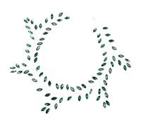 Hemobllo Chaîne de Tête pour Mariage Bijou de Cheveux Strass Accessoire Élégant pour Femme pour Événements Spéciaux