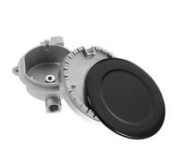 Hemobllo Chapeau De Brûleur à Gaz Pour Cuisinière Tête De Brûleur à Gaz Remplacement Accessoires De Cuisinière De Brûleur De à Tête De De à