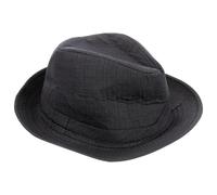 Hemobllo Chapeau de Deuil pour Hommes Chapeau Funéraire de Deuil en Tissu Noir Multifonction Résistant à L’Usure Ne Se Déforme Pas pour Commémoration