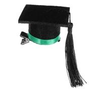 Hemobllo Chapeau De Épingle À Cheveux Chapeau De Remise De Diplôme Formel Fête De Doctorat Style De Diplômé Votre École Pinces À Chapeau De Remise De Diplôme Mini-Maîtrise