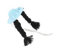 Hemobllo Chapeau de Hamster pour Animaux de Compagnie Chapeau Petit Animal Mini Chapeaux tricotés pour Animaux de Compagnie Mini Chapeaux pour Petits Chiens vêtements de Rat Fil Ciel Bleu