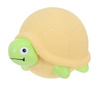 Hemobllo Chien en Latex Couineur - Tortue Jaune en Peluche pour Petits Chiens - à Mâcher Stimulant et Interactif Résistant et Doux pour Dents Sensibles Jeu en Intérieur