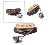 Hemobllo Cigar Box Guitar Soundhole Pickup Bois Dérable pour Cordes Capteur Remplaçant Durable et pour Guitare Boîte à