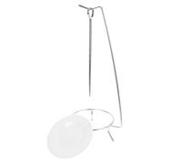 Hemobllo Cintre Kebab Robot Viande Pendaison Gril Accessoires Rack d'affichage de brocheur Porte-Kebab Cintre brochette Rack avec brochette Rack de Support de brochette Acier Inoxydable