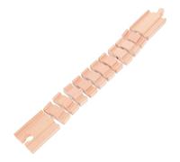 Hemobllo Circuit De Train en Bois Jouet Garçon Et Filles 3 Ans Extension De Voie Ferrée Bois Pièce Unique Jouet Éducatif Motricité Fine