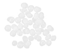 Hemobllo Cire Dure 500G pour Épilation sans Bande Cire Blanche Effet Nacré Faible Point de Fusion Forte Adhérence Adaptée Corps Mains Pieds Outil d'Épilation Pratique Salon et