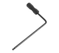 Hemobllo e Réglage pour Truss Rod de Guitare Acoustique et Basse en Métal Noir, Forme Hexagonale L, pour Ajustement Précis du Manche en Studio ou Setup Guitare