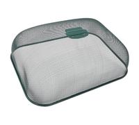 Hemobllo Cloche Alimentaire Métallique Rectangulaire Maille Fine Protecteur de Nourriture pour Cuisine Pique et Camping Couverture Poussière pour Fruits et Snacks Vert Foncé