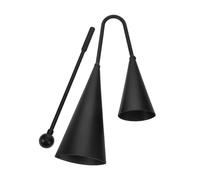 Hemobllo Clochette à Percussion Métal Double avec Bâton Instrument De Percussion Agogo Cloche Bicolore pour Rythme