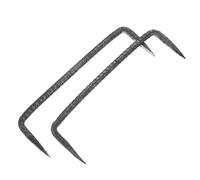 Hemobllo Clous De Fixation à Double Pointe u en Acier Travail 8x20mm Lot De 2 Robustes Et Fixations Fiables pour Projets De Construction