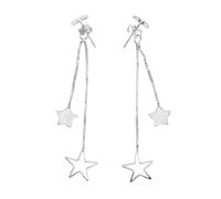 Hemobllo Clous Oreilles Étoiles Pendantes à Géométriques Pour Femmes Bijoux Sans Allergie Pour Occasions Spéciales