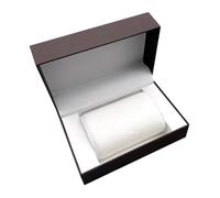 Hemobllo Coffret à Montres et Bijoux en Cuir PU, Boîte de Rangement Compacte 16,5x10,5x7 Cm, Écrin Élégant pour Homme et Femme, Organisateur de Montre de Voyage et Usage Quotidien