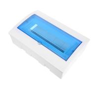 Hemobllo Coffret Disjoncteur Plastique Extérieur Étanche Voies avec Rail Din Boîtier Distribution Électrique Compact pour Usage Résidentiel et Commercial Protection Circuits
