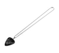 Hemobllo Collier Médiator Pendentif Guitare avec Notes de Musique Accessoire Musical pour Hommes et Femmes Bijou Original pour Passionnés de Musique