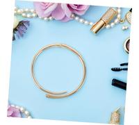 Hemobllo Collier Ras-du-cou Femme Métal à Charnière Géométrique Doré Punk Minimaliste Ajustable Plage Été