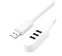 Hemobllo Concentrateur USB 3 Ports 3A Rallonge pour Ordinateur Portable Hub Compact et pour Bureau et Voyage Chargeur Compatible Dispositifs Couleur Noir