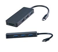 Hemobllo Concentrateur USB-c Hub Ethernet USB-c avec Ports USB Type-c et Interface Micro Compatible