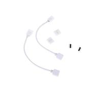 Hemobllo Connecteur LED Lumière 1 Jeu Bandeau Led Ligne De Connexion Kit De Connecteur D'en-tête De Broche Câble De Connexion Câble De Lampe à Bande Barre Lumineuse Bouton Blanche