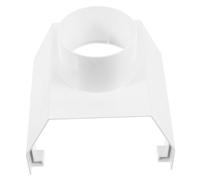 Hemobllo Connecteur PVC de Descente de Gouttière Adaptateur de Drainage Pluie Robuste Embout Large pour Écoulement Accessoire de Canalisation Extérieure