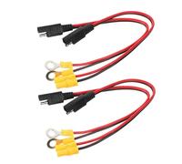 Hemobllo Connecteur Rapide Électrique Abs pour Moteur de Pêche la Traîne, Installation Pratique, Kit 4 Pièces pour Voitures et Bateaux