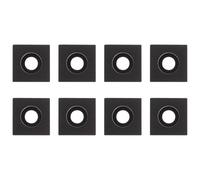Hemobllo Connecteurs D'assemblage Lot de 8 Pièces pour Imprimantes 3d et Cnc 8 Équerres D'angle en Alliage D'aluminium Noir Supports D'extrusion Robustes et Solide pour Profilé 2020