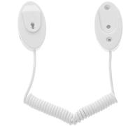 Hemobllo Corde Anti-Perte Télécommandée Câble De Sécurité pour Télécommande TV Support De Télécommande De Télévision Antivol à Câble Rétractable Longes Manette Attache Plastique Blanche