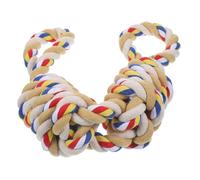 Hemobllo Corde pour Chien Résistant à Mâcher Nettoyage Dentaire Jeu de Tirage pour Grands Chiens et Déformation Interactif pour Décompression et Soin des Dents