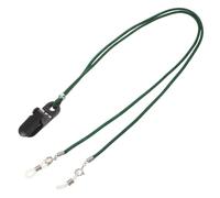 Hemobllo Cordon Anti-Perte Vert en Silicone pour Appareil Auditif, Double Oreille, Clips de Maintien, Destiné aux Seniors pour Activités Journalières et Usage Autonome