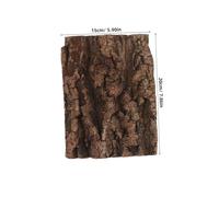 Hemobllo Cork Bark Background for Reptile Terrarium Natural Climbing Wall Decor for Gecko Lizard Bearded Dragon Turtle and Spider Habitat